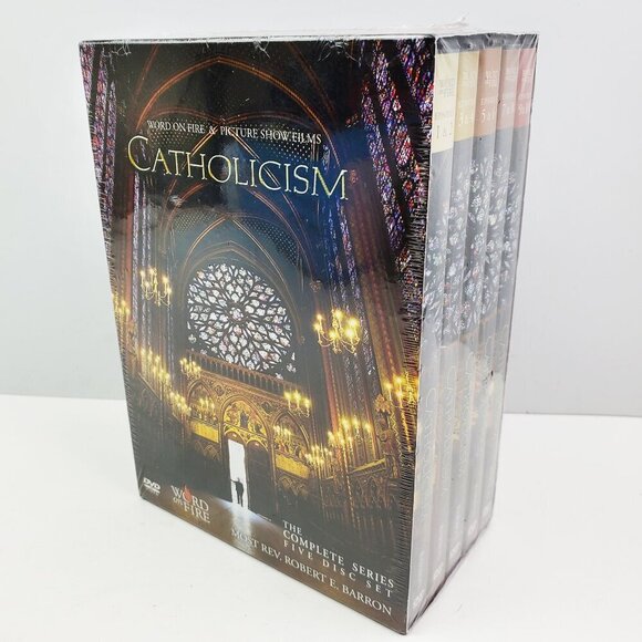 Catholicism DVD Series Box Set Journey Lifetime Word Fire Reverend Barron Sealed - Picture 1 of 8